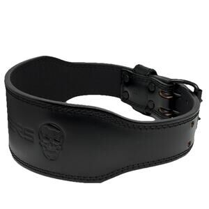 Gymreapers 4” Leather Weightlifting Belt Small Black Powerlifting NWOT